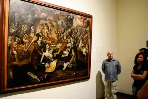 Presentan en BUAP restauración y reinterpretación de “Batalla de Dunkerque”