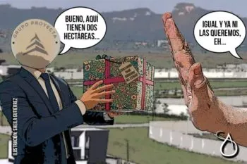 Se desactiva el escándalo de la donación de 2 hectáreas bajo presión a Grupo Proyecta