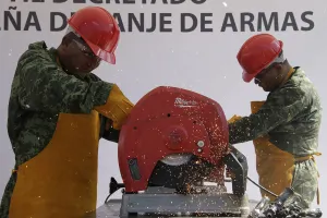 Destruyen 819 armas de fuego, 450 recolectadas en Puebla