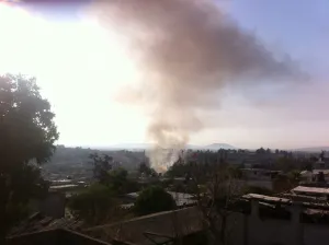 Alarma en Ixtacuixtla; explosión de polvorín deja dos muertos