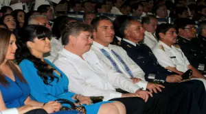 RMV asistió a la toma de protesta de Carlos Mendoza Davis como gobernador de BCS