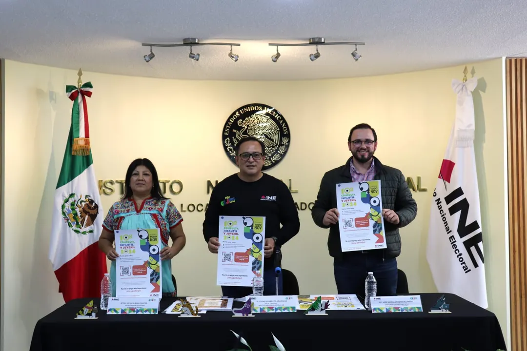 INE Puebla anuncia Consulta Infantil y Juvenil 2024