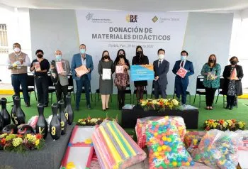 Recibe SEDIF donación de materiales educativos y juguetes por parte de la Fundación WeLoveU