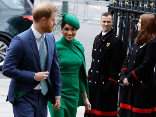 Enrique y Meghan acuden a último acto real antes de ser ‘libres’