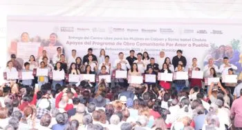 Puebla se transforma con Obra Comunitaria, justicia y bienestar: Armenta