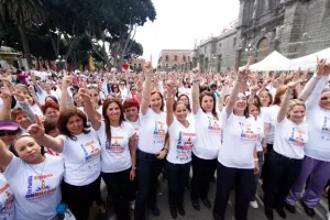 Puebla rompe récord de asistencia al sumarse a la Campaña Un Billón de Pie
