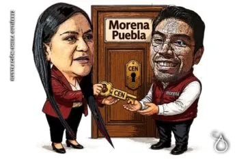 Lo que no se dijo de la visita de Ariadna Montiel y los mensajes que dejó en Puebla