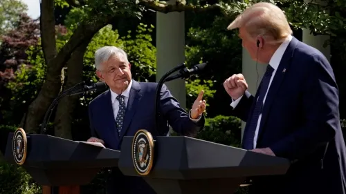 Presencia de AMLO en EU es utilizada para la campaña de reelección de Donald Trump