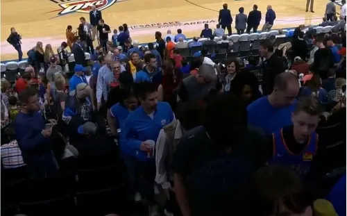 Evacuan arena en el Jazz vs Thunder por Rudy Gobert, posible portador de Coronavirus