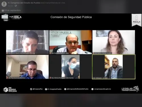 Comisión de Seguridad aprueba exhortos para que SSP fortalezca medidas para enfrentar Covid-19