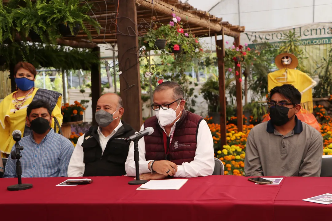 Promueve SDR consumo de cempasúchil para temporada de Día de Muertos