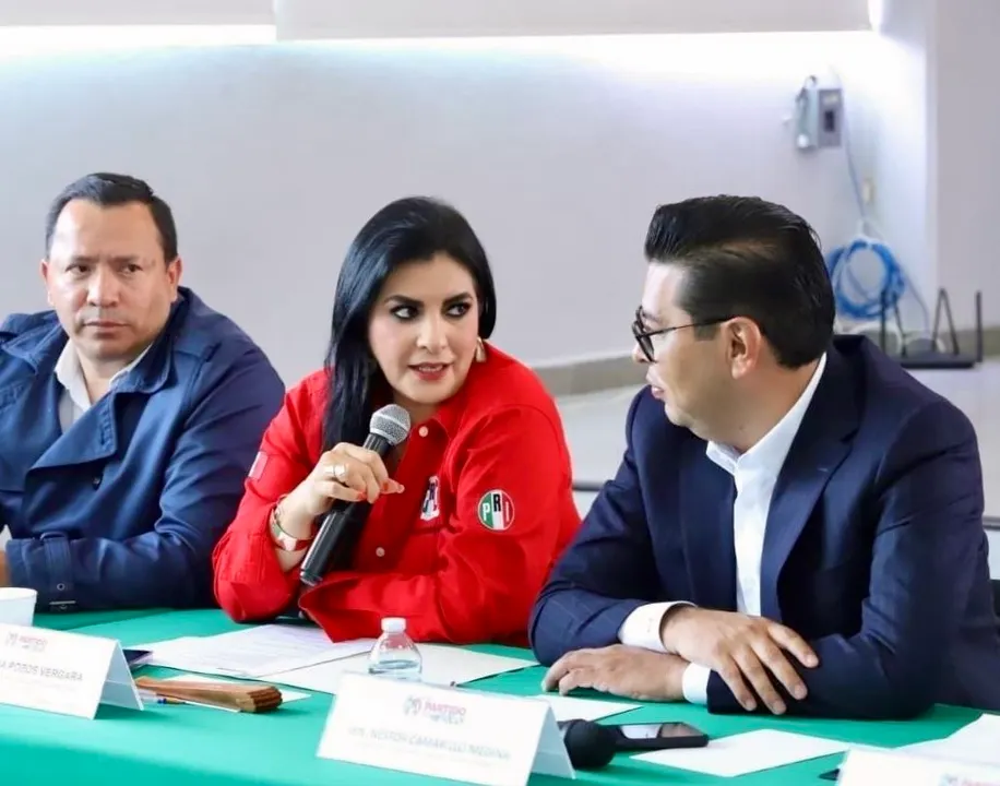 Delfina Pozos minimiza salida de Néstor Camarillo: “El PRI sigue vivo”