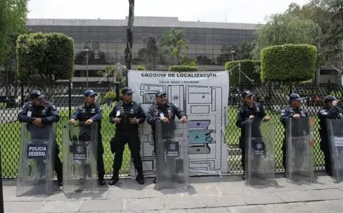 Blindan San Lázaro previo a entrega de informe presidencial