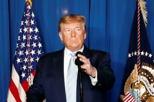 Detienen a dos sospechosos que intentaron entrar a casa de Trump