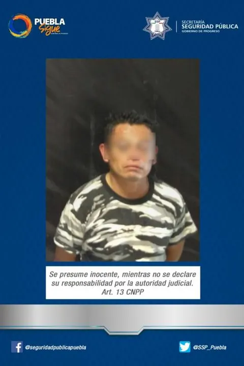 Asegura SSP a dos hombres por el delito de robo