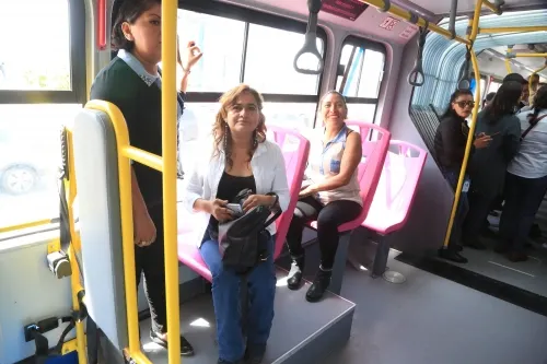En marcha unidades exclusivas para Mujeres y menores de edad en línea 1 de RUTA