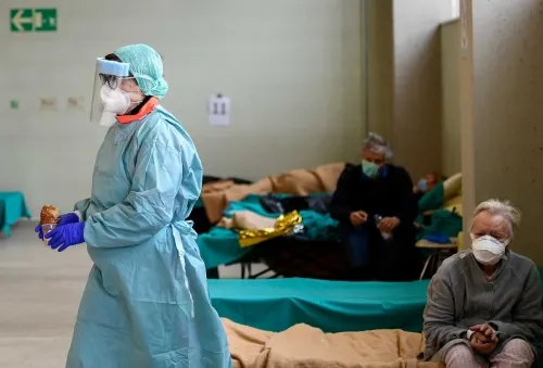 Récord de muertes en Italia por coronavirus: 368 en un día