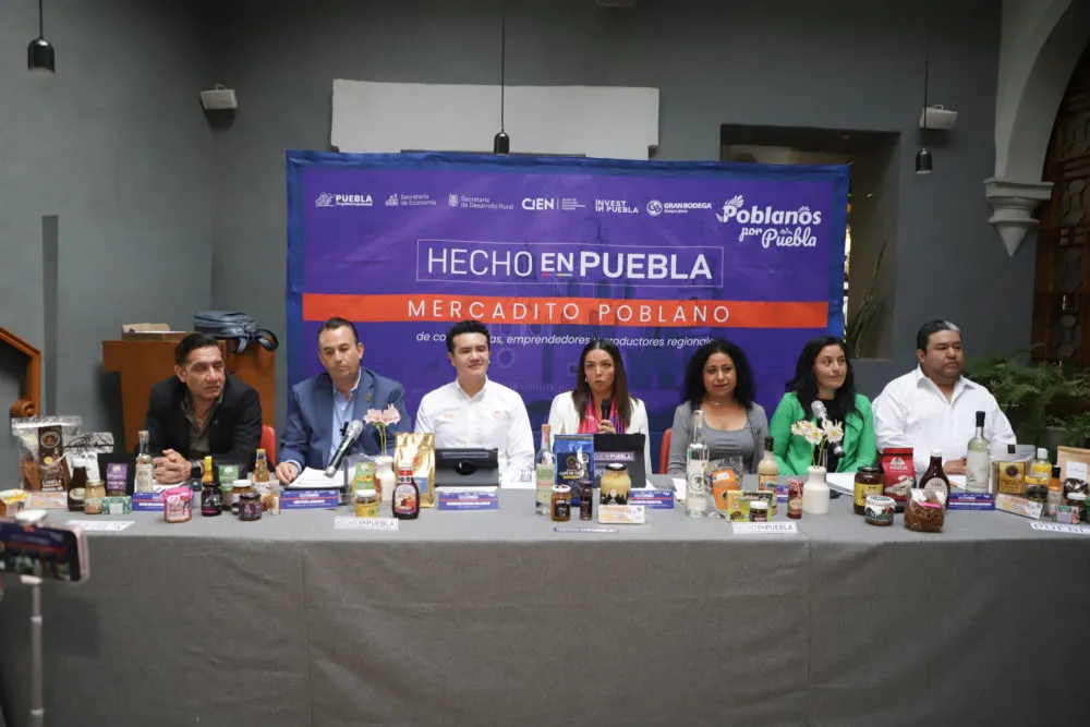 Anuncian que la primera edición de "Hecho en Puebla: Mercadito Poblano”, será el próximo 21 de noviembre