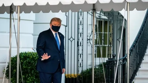 “¡Con su ayuda, me siento bien!”, dice Trump al reaparecer en Twitter; agradece apoyo médicos