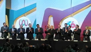 Asiste RMV a comida de la Semana Nacional de Radio y Televisión