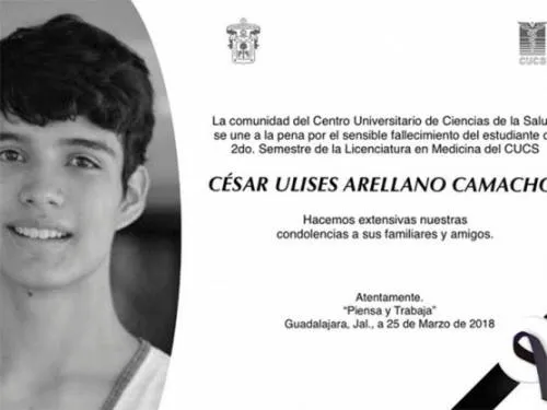 Fiscalía confirma suicidio en caso de estudiante de la UdeG