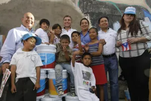 Tony Gali arranca mejoramiento urbano en barrios El Refugio y San Antonio