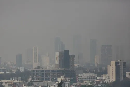 Incendios forestales y actividad volcánica, entre los factores de mala calidad de aire en Puebla