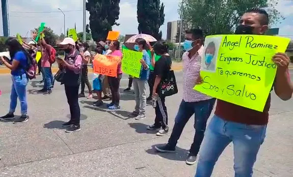 Bloqueo Piden Liberacion Angel Ramirez