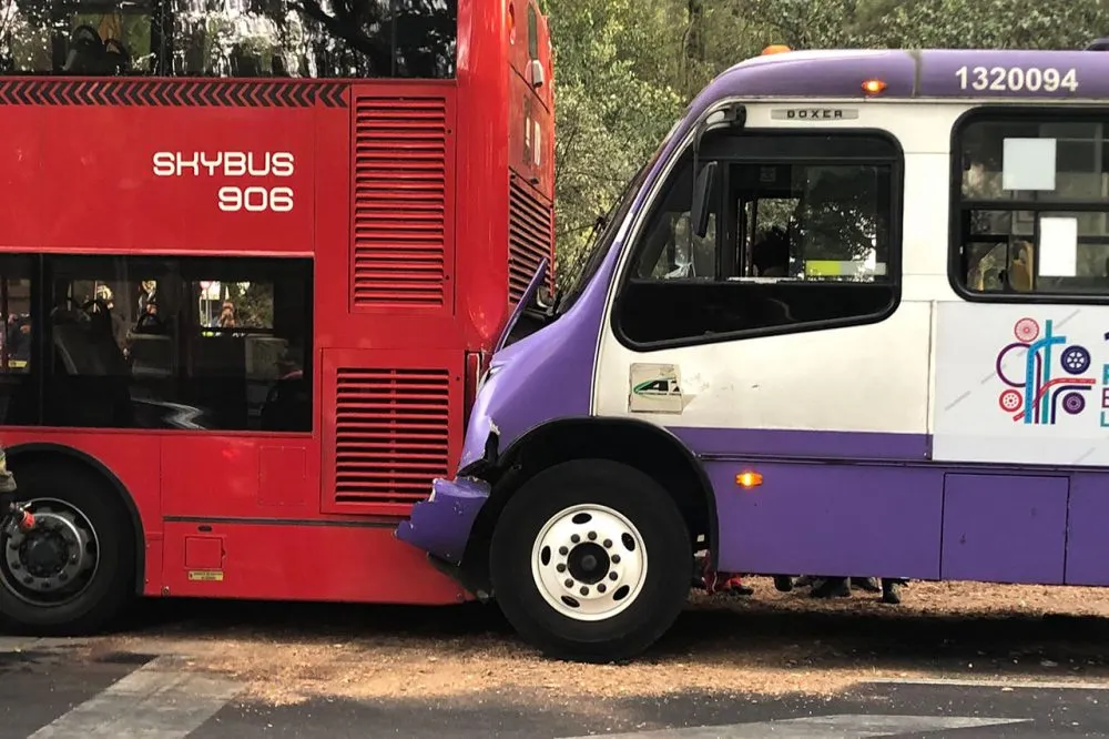 Metrobus Choque Cdmx