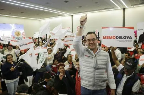 Guillermo Deloya rinde protesta como candidato a la presidencia municipal por el PRI