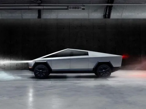 Un alcalde de SLP ‘aparta’ 15 Cybertrucks de Tesla