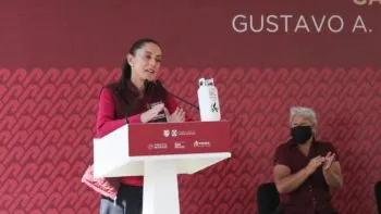 Claudia Sheinbaum festeja que en Puebla se realizara la marcha en apoyo de la 4T