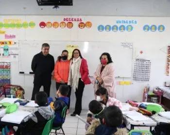 Visita titular de SEP federal Puebla; conoce modelo educativo de centros escolares
