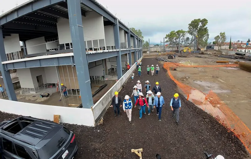 Avance del 33% en el nuevo campus del IPN en Puebla: Céspedes Peregrina supervisa obra