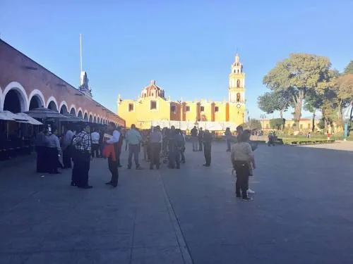Reporta San Pedro Cholula saldo blanco tras sismo