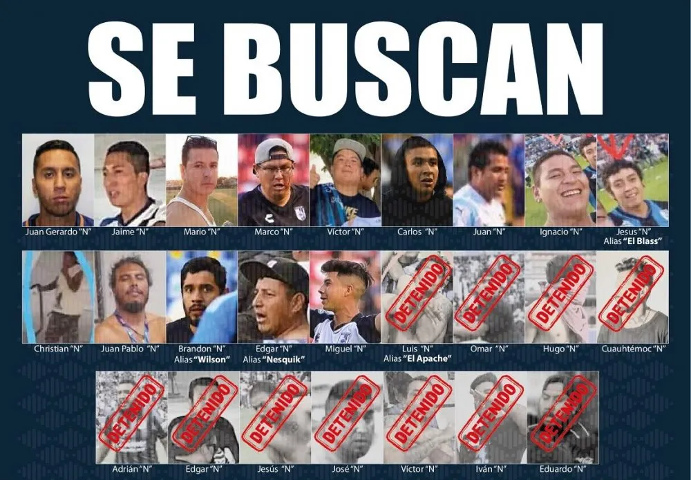 Atlas Querétaro agresores