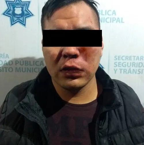 Detiene Policía Municipal de Puebla a persona por robo a interior de vehículo