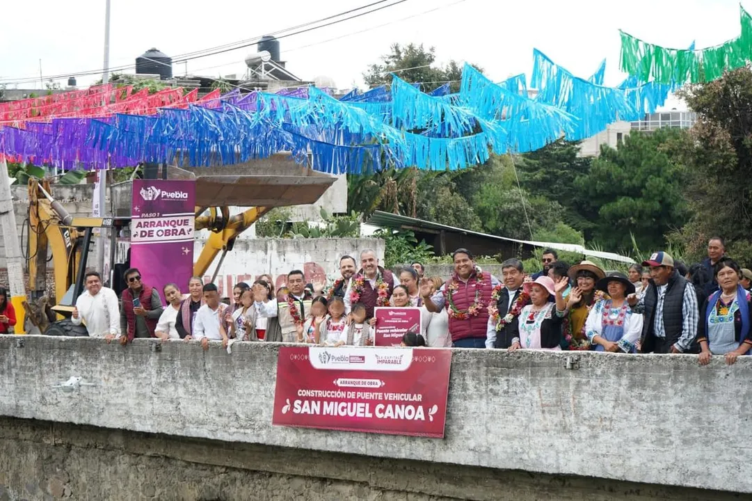 Ayto Pue Puente Vehicular San Miguel Canoa