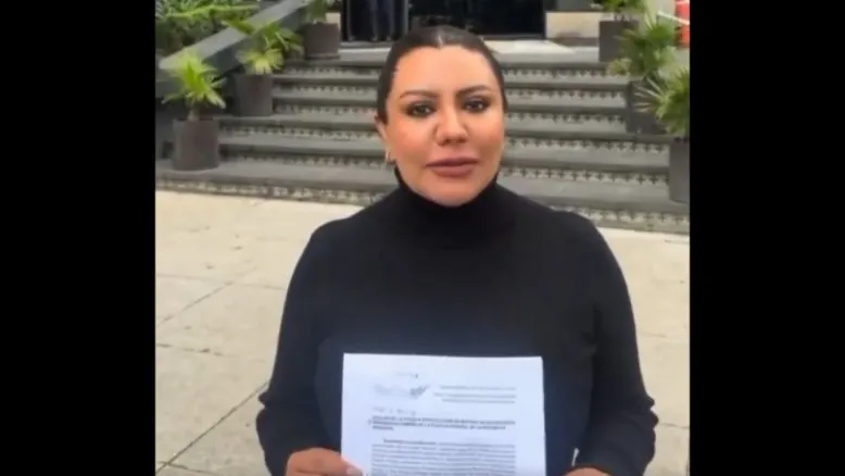 Lupita Bárcenas acude a la FGR para que investigue acusaciones sobre presuntos vínculos con grupos criminales