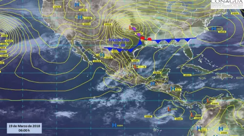 SMN pronostica actividad eléctrica y fuertes vientos en noreste y oriente del país