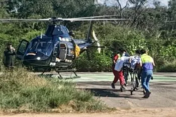 Personal de SUMA realizó con éxito un traslado aéreo de emergencia para salvar la vida de un bebé