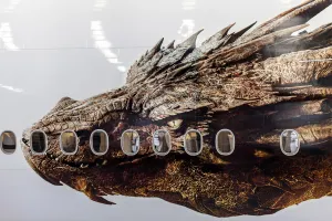 Presentan el dragón Smaug en Nueva Zelanda