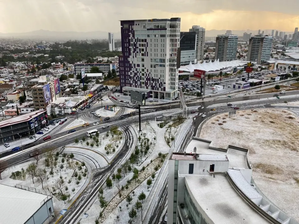 Granizada Puebla