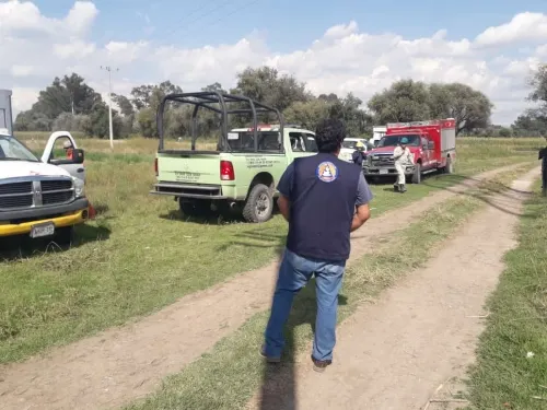 Huachicoleros provocan nueva fuga de gas LP, ahora en Huejotzingo