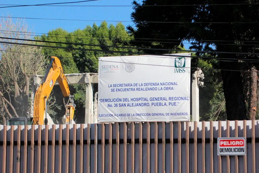 Demolicion Imss San Alejandro