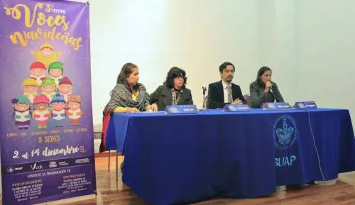Presentan la tercera edición del festival Voces Navideñas