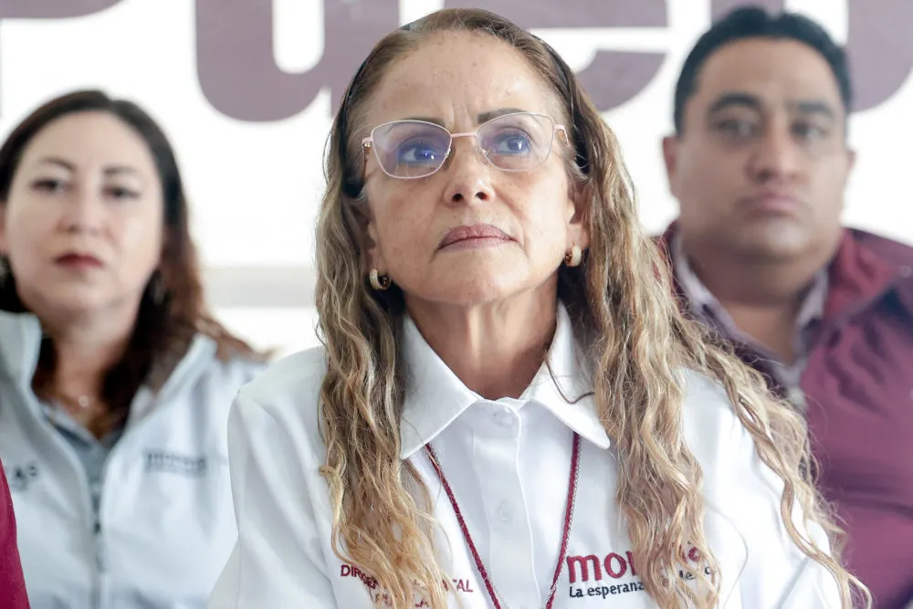 Olga Lucía Romero Garci-Crespo, dirigente de Morena Puebla
