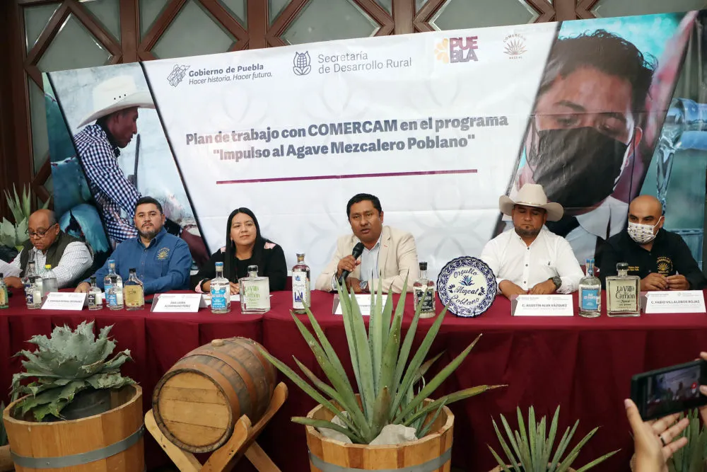 Impulsará SDR certificación de marcas de mezcal poblano