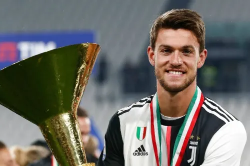 Defensa de la Juventus, Daniele Rugani, da positivo al coronavirus