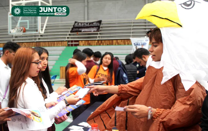 Con gran participación de estudiantes, se lleva a cabo la Expo Becas Universitarias en Texmelucan